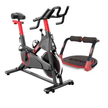Imagem de Bicicleta Ergométrica Spinning SB 2000 e Plataforma Abdominal AB Max Genis