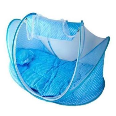 Imagem de Berço Portátil Mosquiteiro Bebe Proteção até 3 anos - M&C