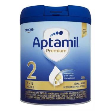 Imagem de Fórmula Infantil Aptamil Premium 2 6+ Meses 800g - Danone, Leite