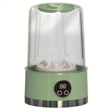 Imagem de Mini Máquina de Lavar Portátil Dobrável - Tanquinho Compacto com Centrífuga para Viagens e Ambientes Pequenos(verge)