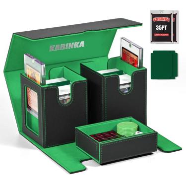 Imagem de Caixa de armazenamento de cartas colecionáveis Kabinka Deck Box para MTG