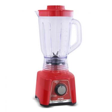 Imagem de Liquidifcador Power Mix Limpa Facil Lq34 700w Arno Vermelho 220v