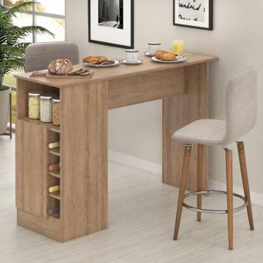 Imagem de Bancada Balcão de Cozinha Ilha Gourmet Mel