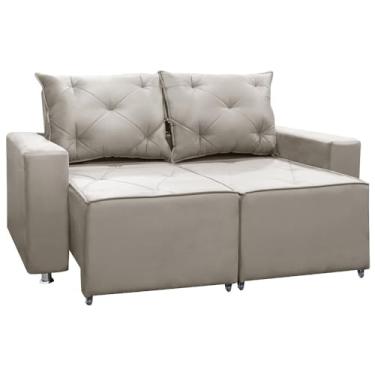 Imagem de Speciale Home - Sofá Retrátil e Reclinável 2 Lugares Bariloche 1.50cm C/Molas - Veludo