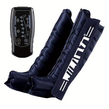 Imagem de JILITEC Sistema dinâmico de recuperação das pernas do atleta da compressão，Dispositivo de compressão sequencial，para Recuperação Rápida da Perna de Compressão Inferior do Corpo，Calças Full Leg Foot Hip Pants，botas de recuperação (XXXL)