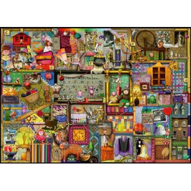 Imagem de Ravensburger Puzzle 2D 1000 elementów: Szafka z rękodziełem, Nowy design