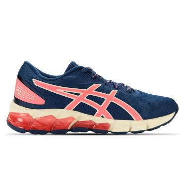 Imagem de Tênis Asics Gel Quantum 180 Fly Feminino - Azul Petróleo+Rosa