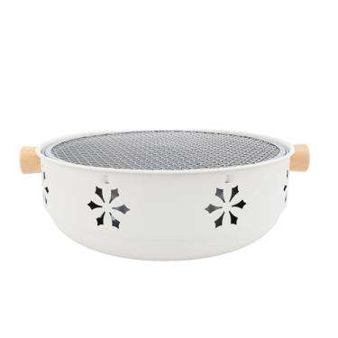 Imagem de ZJchao Aquecimento Portátil de Churrasco de Carvão Portátil Eficiente Grelhar Espaçosos para Atividades Ao Ar Livre