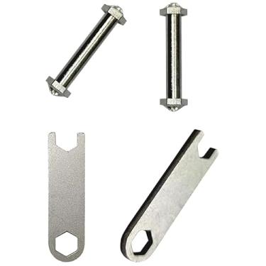 Imagem de EANWireless Compatível com kit de ferramentas de substituição de pulseira Garmin Lily, parafusos e chaves de aço inoxidável para relógio inteligente Garmin Lily feminino, pacote com 4