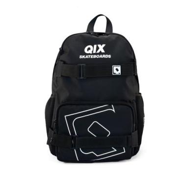 Imagem de Mochila QIX Skate Bag - Qix International, Unico, Preto