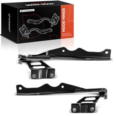 Imagem de A-Premium Dobradiças Dianteiras Premium Para Capô Do Motorista E Passageiro Compatíveis Com Mazda Cx-5 Cx5 2017-2023, Lado Esquerdo Direito, Conjunto De 2 Peças, Substituição Nº Kb7W52420, Kb7W52410