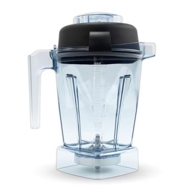 Imagem de Jarro liquidificador 1,360 g, substituto para Vitamix 5000 5200 6300 6500 7500 E310 E320 Pro 200 500 750 vm0101 vm0197, compatível com C/G-Series Explorian Commercial Ropel Series