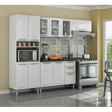 Imagem de Cozinha Itatiaia Tarsila Compacta 4 Pecas 3 Vidros Paneleiro Forno Bra