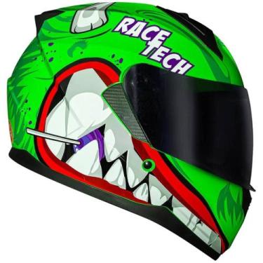 Imagem de Capacete Race Tech Sector Nhac, 58, Verde