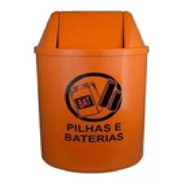 Imagem de Lixeira Coletora Pilhas e Baterias 12L TVV - JSN