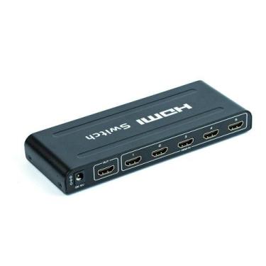 Imagem de Switich Hdmi 5X1 3D Full Hd Com Controle Remoto - Cirilo Cabos