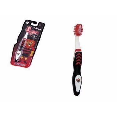 Imagem de Kit 12 Escovas De Dente Time Vitória Cerdas Macias - FRESCOR