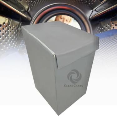 Imagem de CAPA PARA LAVADORA ELECTROLUX 15KG JET&CLEAN LED15 IMPERMEÁVEL (CINZA)