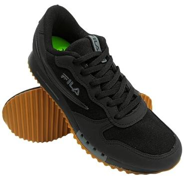 Imagem de Tênis Masculino Fila Euro Jogger Preto+cinza 43