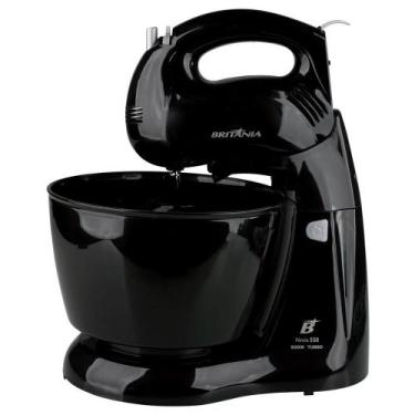 Imagem de Batedeira Pérola 550 Turbo Britânia Preta 220V, 220V, Preto