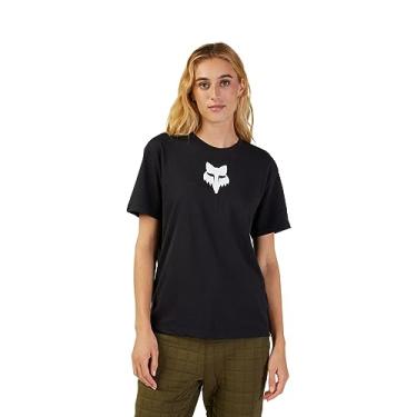Imagem de Camiseta Feminina Fox Head Preto P/S