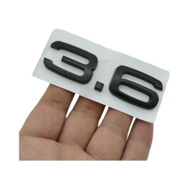 Imagem de Emblema Em Letras 3D ABS Audi, Adesivo Para Lateral Do Carro, Decalque
