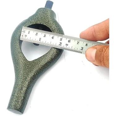 Imagem de Cão de máquina de torno de ferro de casta - Máquina de mão de mão de mão de mão de mão reta (1,5 polegadas)