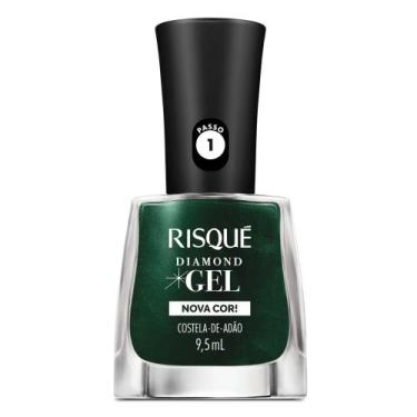 Imagem de Esmalte Risqué Diamond Gel Nova Cor Costela de Adão 9,5ml