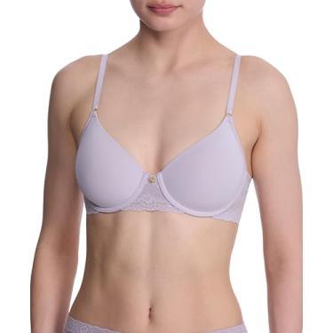 Imagem de Natori Sutiã feminino Bliss Perfection Contour com aro, Lilás cinza, (36) 36C