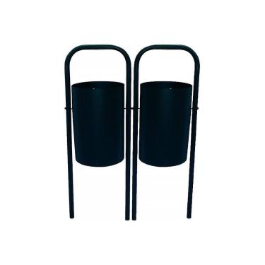 Imagem de Lixeira Redonda para Coleta Seletiva em Parques E Pátios