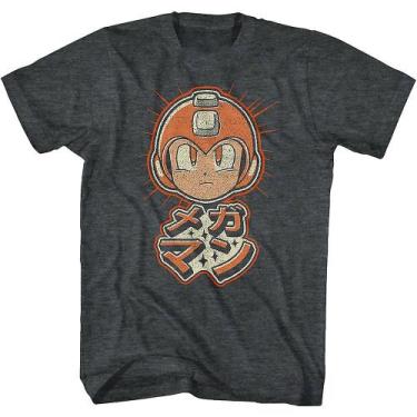 Imagem de Camiseta Retrô Mega Man - Rockinstone