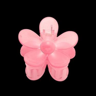 Imagem de Grampo de cabelo estilo coreano Forma de flor Grampo de agarramento de