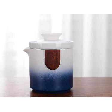 Imagem de Xícaras de chá de café xícara rápida de cerâmica gradiente conjunto de