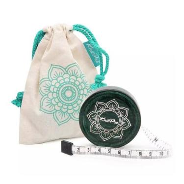 Imagem de Fita Métrica Retrátil De Madeira Knitpro Mindful 152Cm