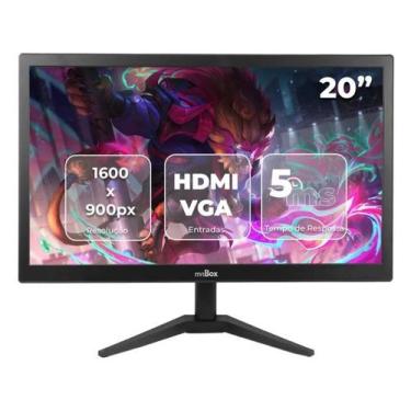 Imagem de Monitor Led 20 Pol.policromatico R1600 x 900 Hdmi Vga DMN200 - Grasep