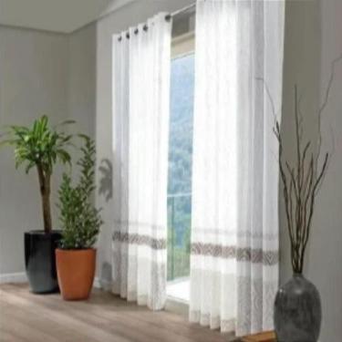 Imagem de Cortina Dohler Veneza 4,00x2,50 Estampa 5458 - Elegância e Sofisticaçã