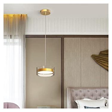 Imagem de Lustre Nordic Restaurant Lustre Loft Estilo Industrial Luz Pendente Três Cabeças Luminária Bar Iluminação LED Hotel Villa (Cor: Quente, Tamanho: 3 Luzes-preto)