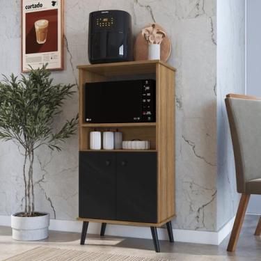 Imagem de Balcao para Forno e Micro-ondas 2 Portas Cozinha - Plasmóbile