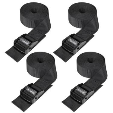 Imagem de Alças de amarração Ayaport Cam Buckle Tie Down 1,5 cm x 2,4 m, 4 unida