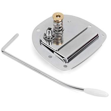 Imagem de ZJchao Ponte Tremolo de Guitarra, Acessórios para Instrumentos Musicais, Metal Com Alça de Engrenagem Tremolo e Parafusos para Proprietários de Guitarra Jazzmaster