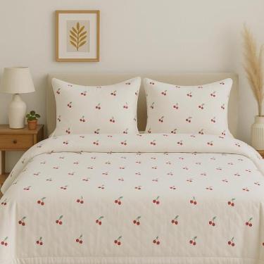 Imagem de Kit Casal Queen 3 Peças Cobre Leito Essencialle Várias Estampas Premiu