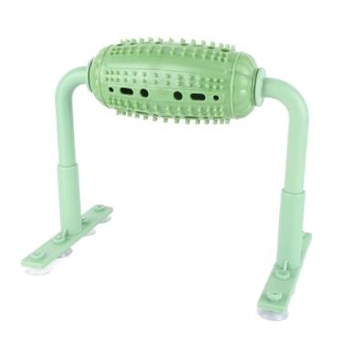 Imagem de Acouto Brinquedo Interativo de Rolo de Comida para Animais de Estimação Com Ventosa para Cães e Gatos - Distribuidor de Quebra-cabeça de Silicone Em (Verde)