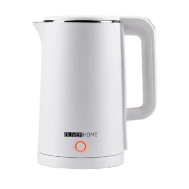 Imagem de Chaleira Elétrica Térmica Moderno 1.5 L preta e branca 110V