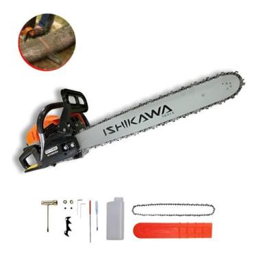 Imagem de Motosserra Á Gasolina 62cc Sabregigante Corte Super Pontente - Ishikaw