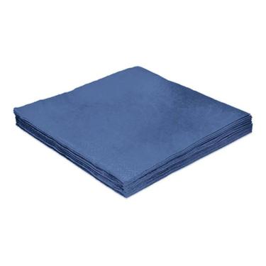 Imagem de 2X Guardanapo Folha Dupla Azul Royal 24X24 20Un