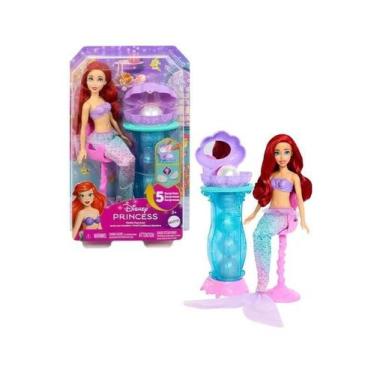 Imagem de Boneca Princesa Ariel Disney Acessórios Surpresa-Matteljbf86
