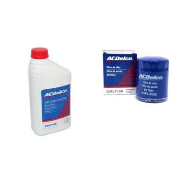 Imagem de Troca De Oleo Motor 20w50 Sl Com Filtro Acdelco Linea stilo palio sien