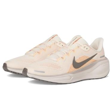 Imagem de Nike Pegasus 41 Tênis de corrida infantil grande (goiaba gelo/laranja pulso/malte/pedra caverna), Gelo de goiaba/pedra da caverna/pulso laranja/malte, 18