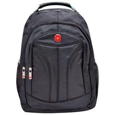 Imagem de Mochila Executiva Yins Swissland Notebook Preto-Masculino