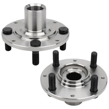 Imagem de Driver/passageiro do cubo da roda dianteira 44600S04980 para Honda Civic 1992-2000, 93-97 Civic del Sol(FWD) (par)